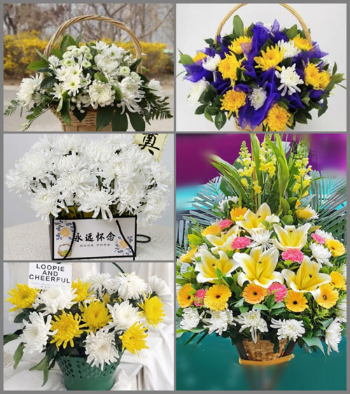 河北承德围场县白事提篮配送